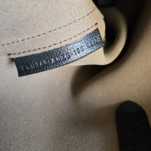 Authentic Fendi Black Leather Tote with Pouch - Picture 10 of 12